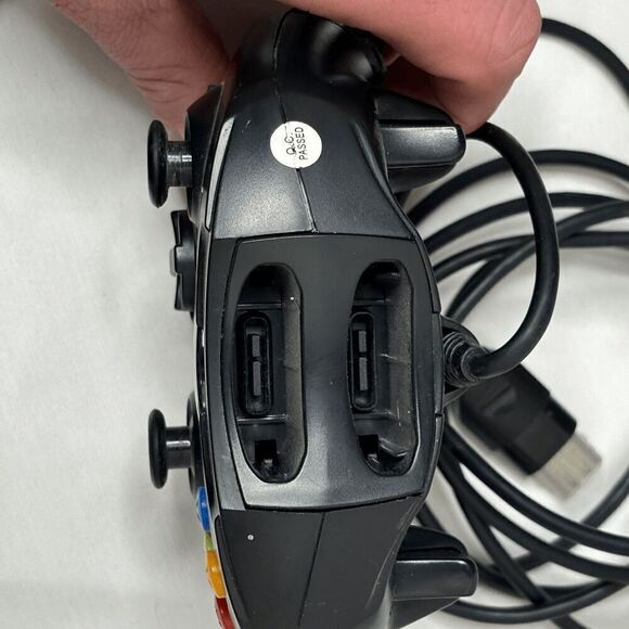 Xbox Original Hip Gear Wired Controller Black Tested & Working Just Right - Picture 4 of 4